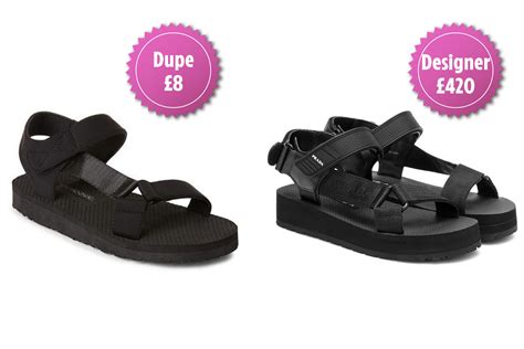 primark prada sandals|Primark's £8 sandals are almost identical to a £412 Prada pair.